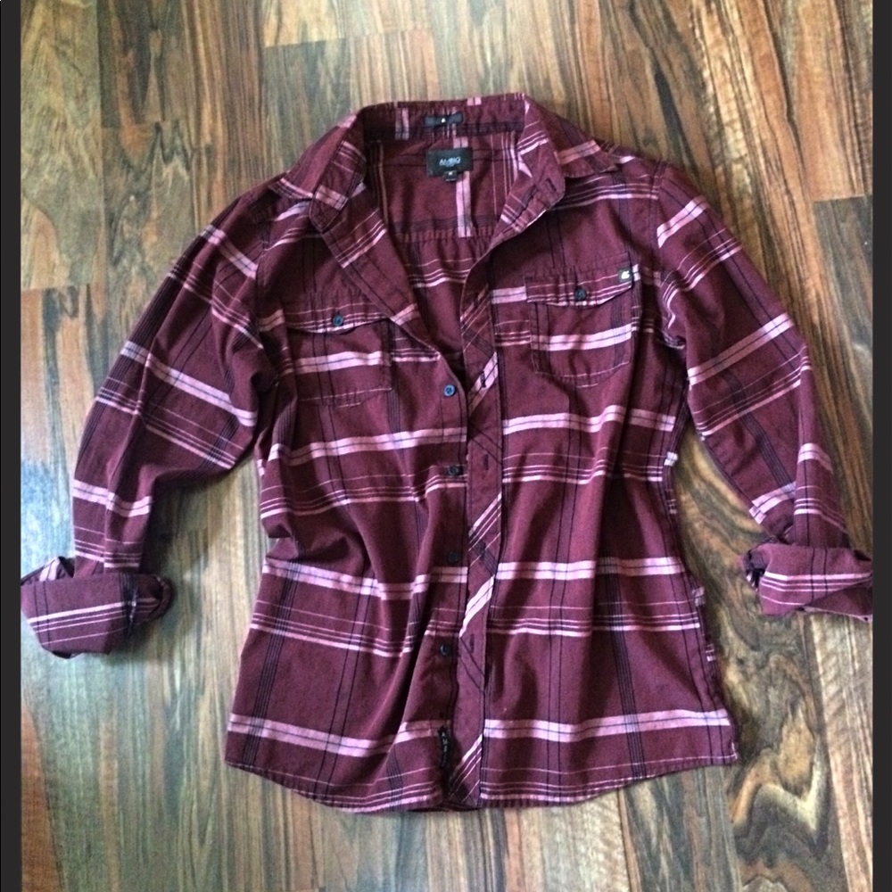 Slouchy Boyfriend Button Up✨